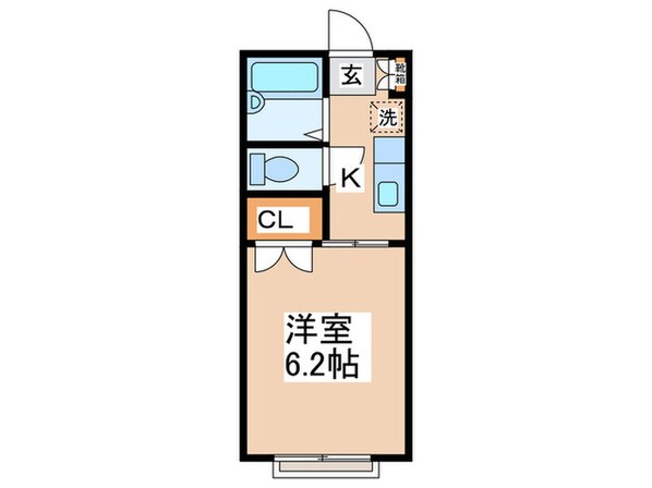 パラシオン落川の物件間取画像